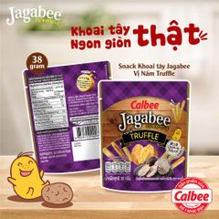 Bánh Snack Khoai Tây Jagabee Vị Nấm Truffle 100% Từ Khoai Tây Tươi - Snack Nhật Bản Giòn Rụm, Thơm Ngon Khó Cưỡng