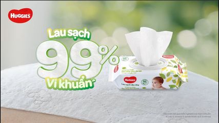 Khăn Ướt Huggies Dịu Nhẹ Túi 80 Tờ – Làm Sạch An Toàn Cho Bé