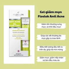 Gel giảm Mụn, Diệt Khuẩn Floslek Anti Acne Spot Gel For Imperfections 20ml.