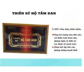 THIÊN SỨ HỘ TÂM ĐAN - 100 viên dạng giọt , hỗ trợ bệnhh tăng mỡ máu, xơ cứng động mạch và chứng thiếu máu cục bộ tim