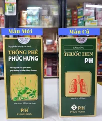 Ho P/H công ty Phúc Hưng, chai 250ml, hỗ trợ người bị Ho gió, Ho khan, tiêu đờm, bổ Phổi...