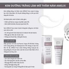 Kem dưỡng trắng, mờ thâm nám LSI AMELIX Face cream thế hệ mới 40g