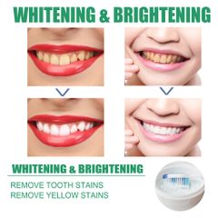 Bột Đánh Trắng Răng - Hạt Siêu Mịn Không Mòn Men - Cam Kết Trắng Bật Tông