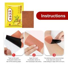 Miếng dán Hết Đau Nhức Xương Khớp Toàn Thân Chiết Xuất Gừng Dược An Toàn Lành Tính, Mang Lại Hiệu Quả Lâu Dài/100 pieces