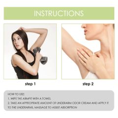 Kem Hôi Nách Chính Hãng - Khử Mùi Hôi Nách - Ngăn Tiết Mồ Hôi - Giảm Thâm-Underarm Deodorant Cream