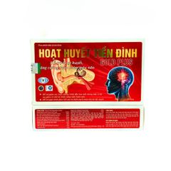 Hoạt Huyết Tiền Đình Gold Plus Hỗ Trợ Giảm Chóng Mặt Ù Tai Do Thiếu Máu Não – Hộp 30 viên