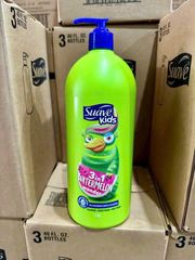 Sữa Tắm Gội Trẻ Em Suave Kids Hương Dưa Hấu 1.18L - Dưỡng ẩm, Ngăn gàu, Chăm sóc tóc và da cho bé yêu