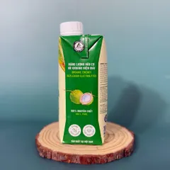 Mật hoa dừa tươi organic Sokfarm 330ml - Fresh Coconut Flower Juice - hàng Việt.