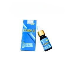 Lọ Nhỏ Giọt Vitamin D3 Kingphar 10ml - Hỗ Trợ Bổ Sung D3 Dạng Lỏng Dễ Hấp Thu - Lọ 10ml