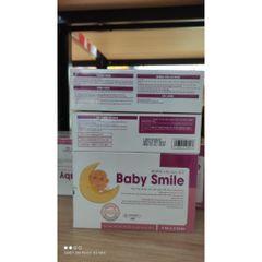 Khăn Lau Hạ Sốt BABYSMILE Làm mát da bé, tạo cảm giác dễ chịu - Hộp 5 túi x 5 khăn