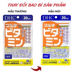 Viên Vitamin Tổng Hợp DHC Multivitamin Nhật Bản - Bổ Sung 12 Vitamin Thiết Yếu Cho Sức Khỏe, Duy Trì Dinh Dưỡng Hàng Ngày