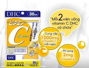 Viên uống Vitamin C Nhật Bản DHC Hỗ Trợ Sáng Da Tăng Đề Kháng