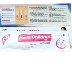 [Che tên sp] Bút Thử Thai Hello Children Test Cho Kết Quả Nhanh Và Chính Xác - Hộp 1 cái
