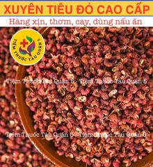Xuyên Tiêu Đỏ Khô Cao Cấp - Vị Cay, Thơm 100gram