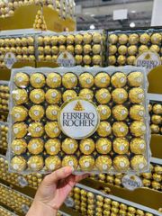 Socola Ferrero Rocher 48 Viên 600g - Hộp Quà Ngọt Ngào Lý Tưởng Cho Dịp Đặc Biệt, Đồ Ngọt Sang Trọng Cho Người Thân