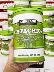 Hạt Dẻ Cười Kirkland 453g - Hạt Dinh Dưỡng Tự Nhiên, Nguyên Chất, Thích Hợp Cho Bữa Tiệc Và Snack Hàng Ngày