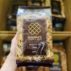 Hạt Óc Chó Bóc Vỏ Mourad's 500g - Hạt Dinh Dưỡng Tự Nhiên, Giàu Omega 3, Snack Lành Mạnh cho Sức Khỏe