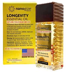 Dầu Lăn Longevity Essential Oil 21ml – xoa bóp thư giãn