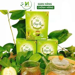 Trà Búp Ổi Lá Ổi Hỗ Trợ Giảm Cân- Mỡ Máu, Ổn Định Đường Huyết, Mát Gan, Tốt Cho Tim Mạch- Hệ Tiêu Hóa (Hộp 60 túi lọc)