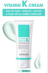 Kem Dưỡng ẩm Ahohwa Vitamin K Cream 50g - Phục Hồi Da Mỏng Đỏ, Giảm Kích Ứng, Cải Thiện Độ Săn Chắc Da