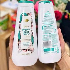 Sữa Tắm Dove Peppermint Bark 591ml - Hàng Nhập Khẩu, Mẫu Mới, Dưỡng Ẩm, Thơm Mát, Mỹ Phẩm Chất Lượng