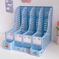 Khay tài liệu 3 ngăn đứng Deli 9845