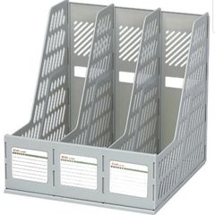 Khay tài liệu 3 ngăn đứng Deli 9845