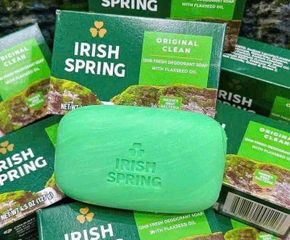 Xà Bông Irish Spring Dạng Cục 113g - Sạch Da, Thơm Lâu - Mỹ Phẩm Chăm Sóc Cá Nhân Chất Lượng 