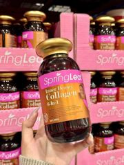 Viên uống collagen Spring Leaf 6 trong 1 - Hỗ trợ sức khỏe da, tóc, móng chắc khỏe - 90 viên bổ sung dinh dưỡng thiên nhiên