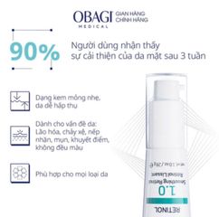 Obagi Retinol 1.0% hỗ trợ nám tàn nhang