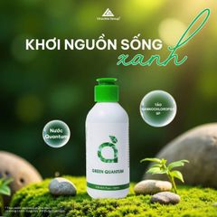 Green Quantum Nước uống cô đặc, nước diệp lục hỗ trợ đào thải độc tố, rượu bia, tăng cường hồng cầu 150ml