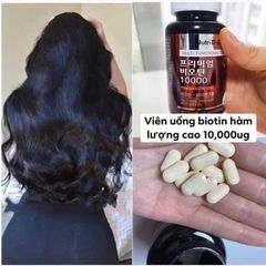 (Hàn Quốc) Viên Hỗ Trợ Mọc Tóc Giảm Rụng Tóc NUTRI D-DAY Premium Biotin 10000mg