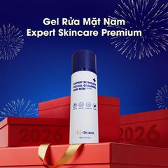 Gel Rửa Mặt Nam Sạch Nhờn, Sáng Da Expert Skincare Premium - Giúp Làm Sạch Da, Ngừa Mụn, Tăng Cường Độ Ẩm Cho Da Nam 150ml
