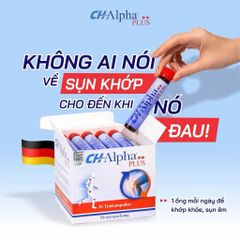 (Đức) Collagen Tuýp II Dạng Nước Hàm Lượng Cao Hỗ Trợ Khớp Hoạt Động Hiệu Quả CH ALPHA PLUS