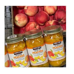 Đào ngâm cắt lát Kirkland Signature Sliced Peaches Hũ 680g - Nhập khẩu Mỹ 632771