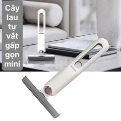 Cây Lau Bàn Bếp Tự Vắt Thông Minh Mini 25cm