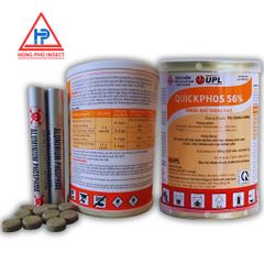 1 TUÝT (20 VIÊN) Thuốc xông mọt nông sản QUICKPHOS 56% diệt mọt gạo, lúa, thóc NHẬP Ấn Độ