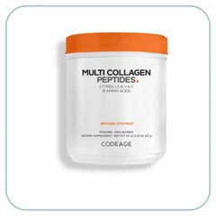 Bột Uống Hydrolyzed Multi Collagen Peptides CodeAge - Hỗ Trợ Da Căng Mịn, Tăng Độ Đàn Hồi, Chống Nếp Nhăn, Hỗ Trợ Sụn Khớp