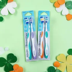 All Smiles Toothbrush Medium 2 Pack Bàn Chải Gia Đình