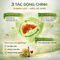Nước Uống Thải Độc Gan Arkopharma Detoxifiant Hépatique - Hỗ Trợ Tiêu Hóa, Thanh Lọc Cơ Thể Từ Thiên Nhiên 20 Ống