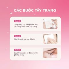 [B E B U] Lông Mi Giả Sẵn Keo Lookme Star - Mi Cong Tự Nhiên, Kháng Nước