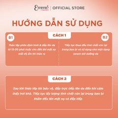 [B E B U] Hộp 10 Miếng Mặt Nạ Emmié Microfiber Cầu Sung Dừa Đủ Xoài Microfiber Mask 280g