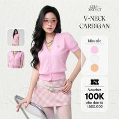 [LOHNT] Áo cardigan nữ cổ V Hàn Quốc cao cấp/ V-neck - Cardigan - LT010