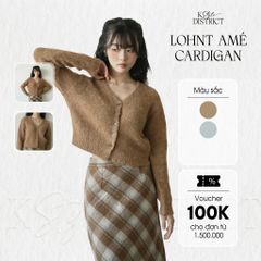 [LOHNT] Áo Amé Cardigan nữ cổ V tay dài Hàn Quốc cao cấp