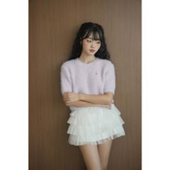 [LOHNT] Áo thun nữ Ceci Shirt cổ tròn tay ngắn Hàn Quốc cao cấp