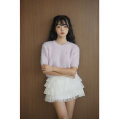 [LOHNT] Áo thun nữ Ceci Shirt cổ tròn tay ngắn Hàn Quốc cao cấp