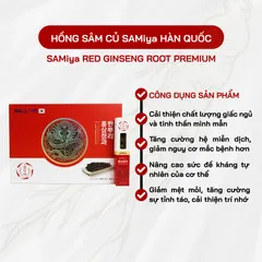 Hồng Sâm Củ Mật Ong SAMiya Hàn Quốc - hỗ trợ tăng cường sức khỏe, giảm mệt mỏi và nâng cao sức đề kháng