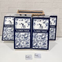 Thùng 4 Túi Giấy Rút AB Flower Tissue dày 3 lớp
