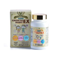 Hỗ trợ chiều cao Nano Growth Habit Ex 750mg Japan 120 viên