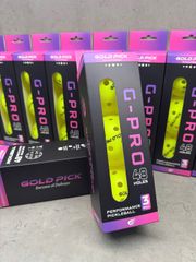 Hộp 3 quả bóng Pickleball 48 lỗ, chính hãng Gold Pick, nhựa nguyên sinh đúc nguyên khối
